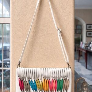 Mellow World Rainbow Twist Crossbody Wristlet